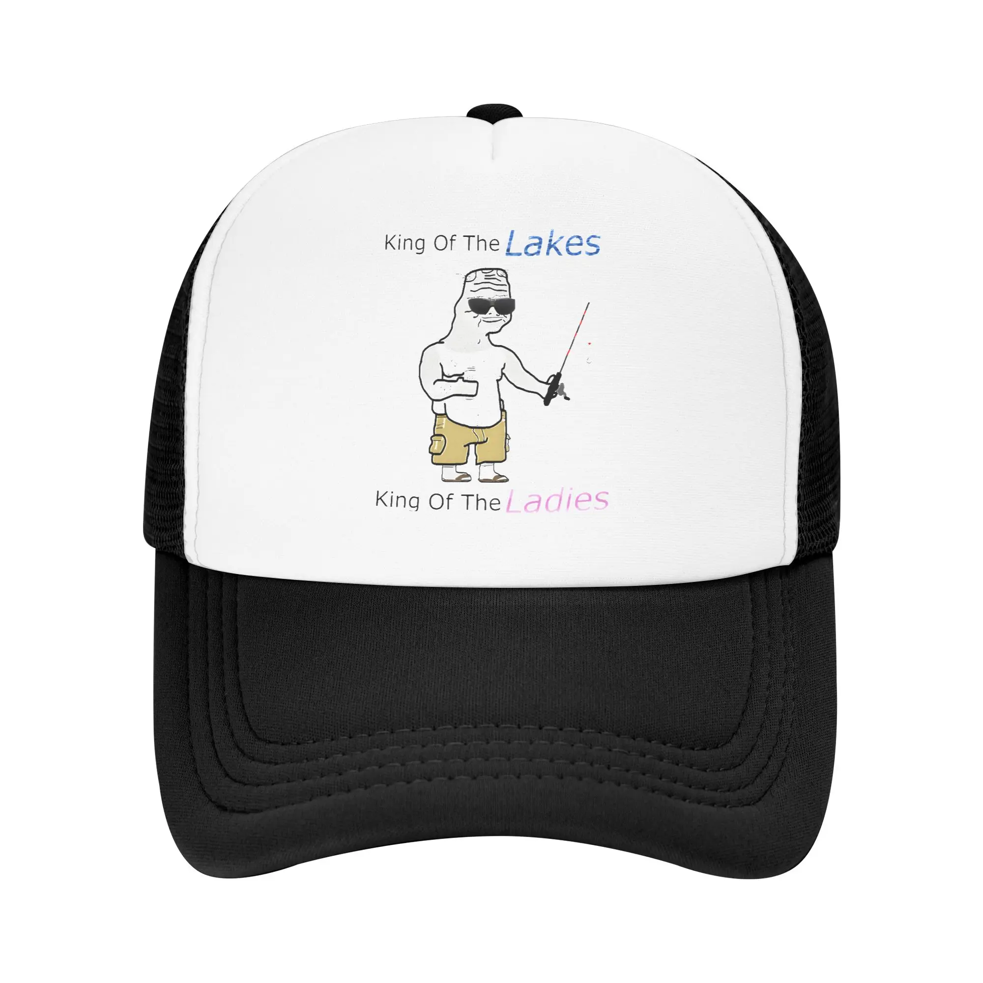 Adult 30 Year Old Boomer Fisher  Wojak Trucker Hats Mesh Baseball Caps Polyester  Hats Trucker  Cap Breathable Fishing Hat