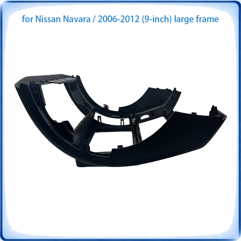 Car Radio Big Fascia Frame For Nissan Navara 2006-2012 9 inch Wiring Harness Power Cable Car Accessories Plug & Play