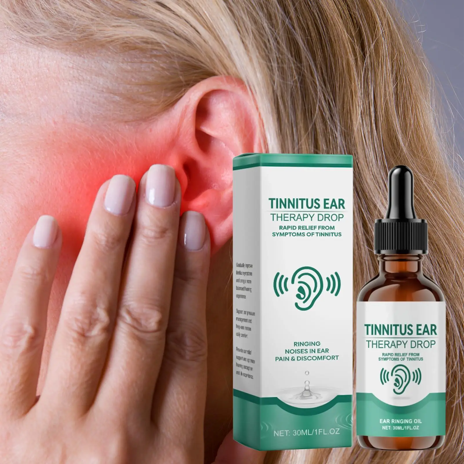

Ear Drop Moisturizing Ear Drops 30ml Soothing Earwax Remover Cleaning Liquid for Daily Use Maintenance Adults Kids Travel
