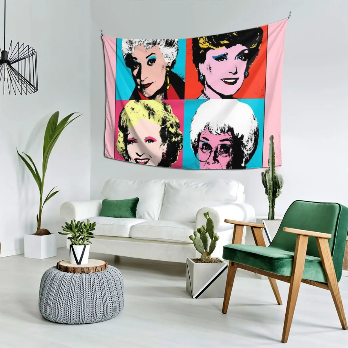 

Golden Girls Tapestry Wall Decor Hanging Wallpaper Bedroom Art Mural Decor For Room Tapestry