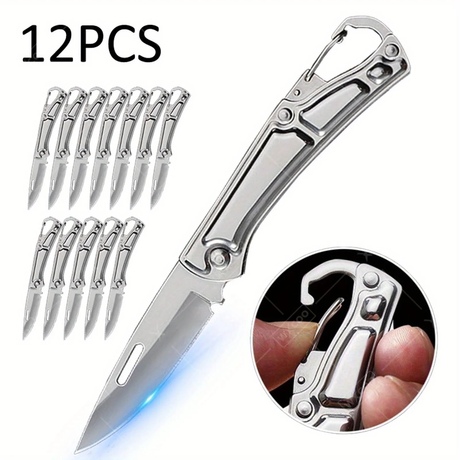 12PCS Stainless Ste… - image