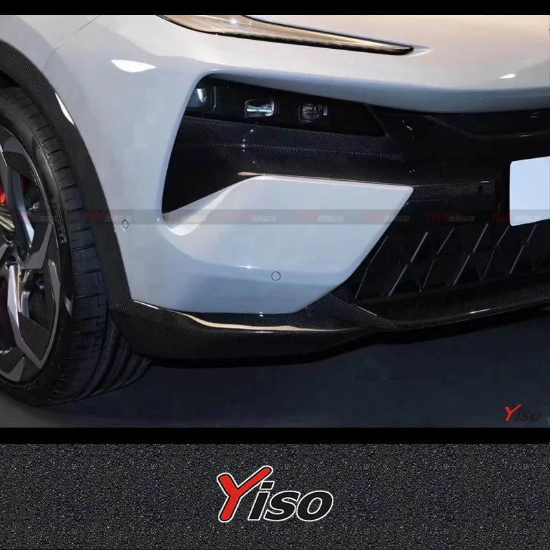 Suitable for Lotus Eletre  model R+ style bumper carbon fiber engine hood trim roof spoiler and small rear wing