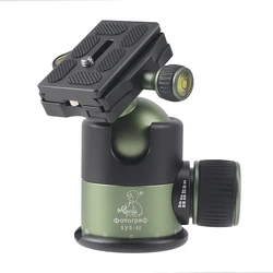 FOTGA Universal 20KG Metal Heavy Duty Camera Tripod Ball Head w/ QR Quick Release Plate 1/4