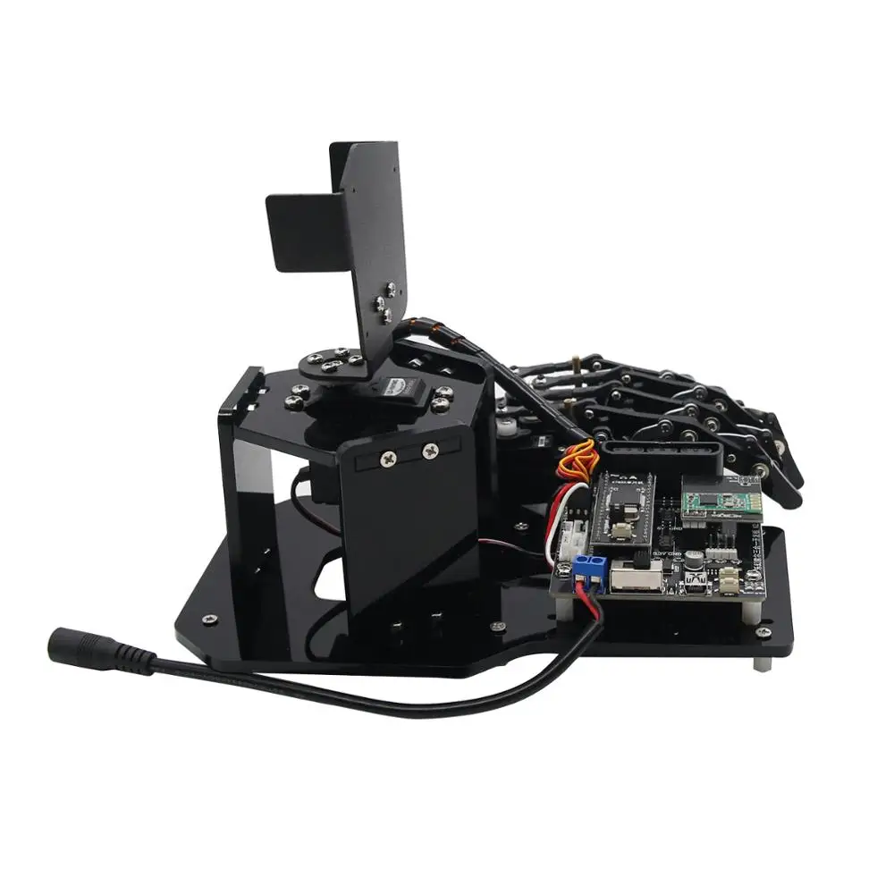 

NEW Open Source Bionic Robot Hand Five Fingers Right Hand STM32 Version Wearable Mechanical Glove Education Maker Boards