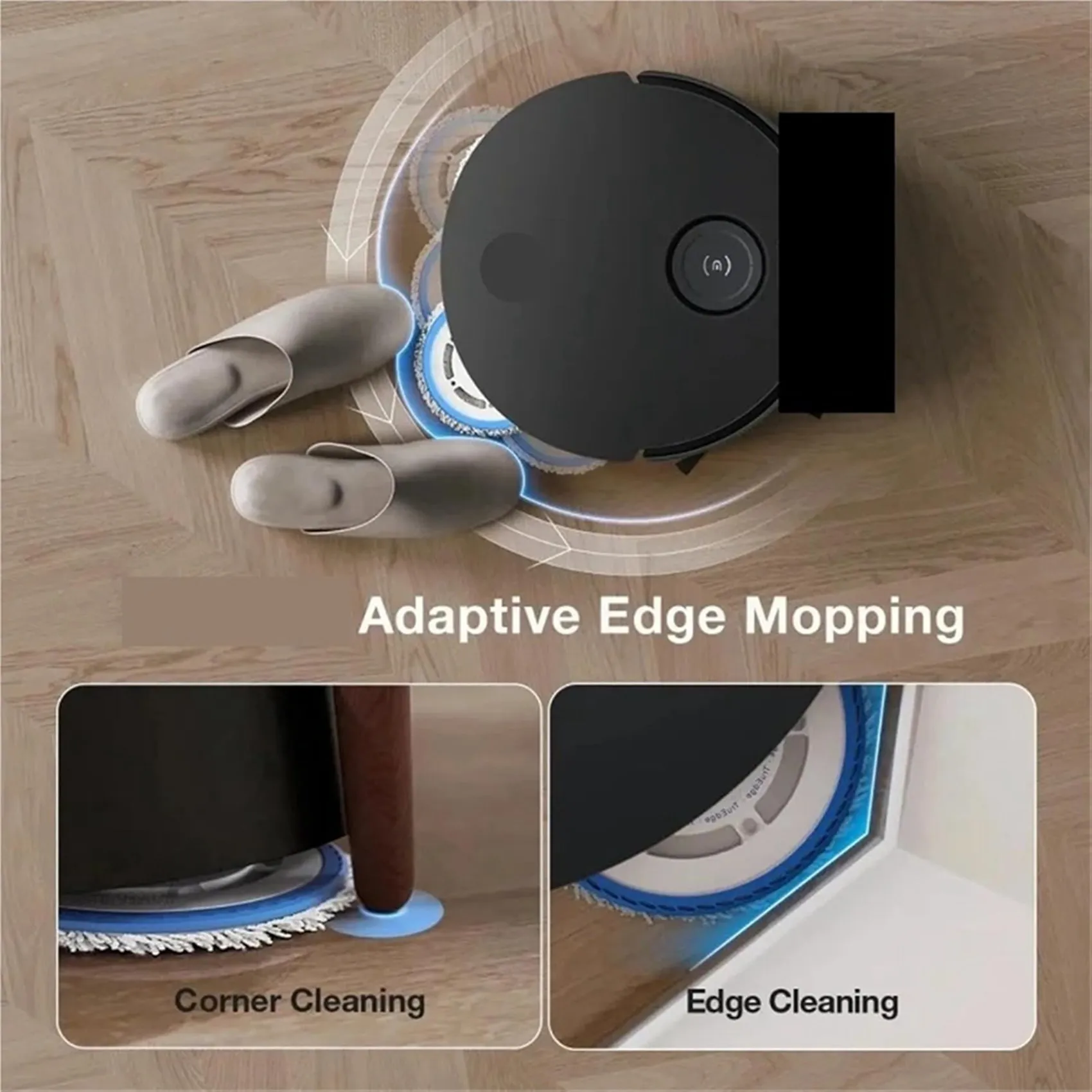 

【TODAY ONLY】8Pieces Mop Mount For ECOVACS T30 PRO OMNI / T30S PRO / YEEDI Pro+ Robot Vacuum Cleaner Accessory