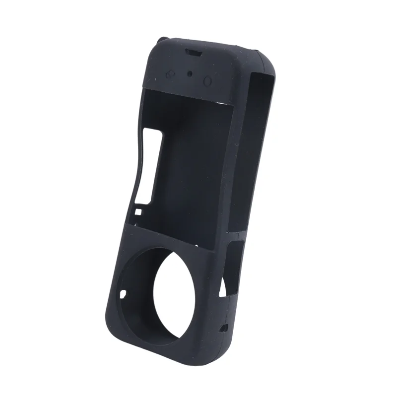 GO-For Insta360 X3 Panoramic Camera Silicone Case Lanyard Kit Lens Scratch Resistant Cover Camera Silicone Case Lanyard Set