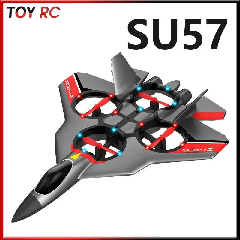 

Wholesale Of New 905 Four Axle Su57 Fighter Remote Control Foam Fixed Height Toy Aircraft Model
