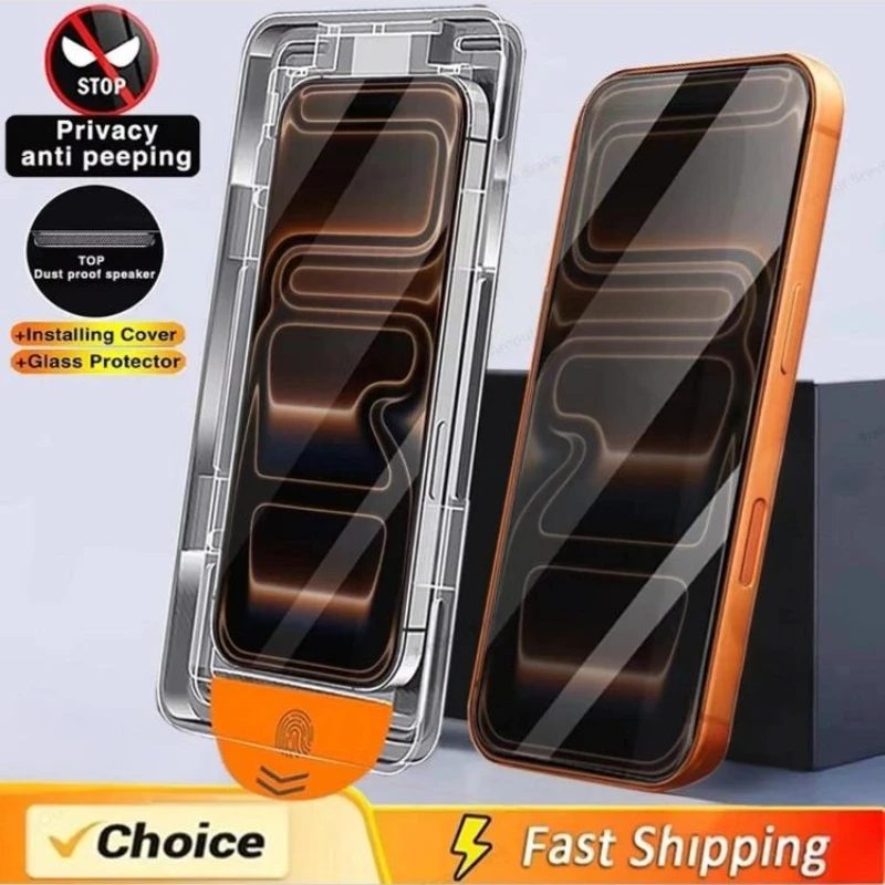 5PCS Dust Free Install Screen Protector for Samsung Galaxy S20 S23 Plus S24 FE S26 S25 Edge S21 S22 Ultra Tempered Glass Film