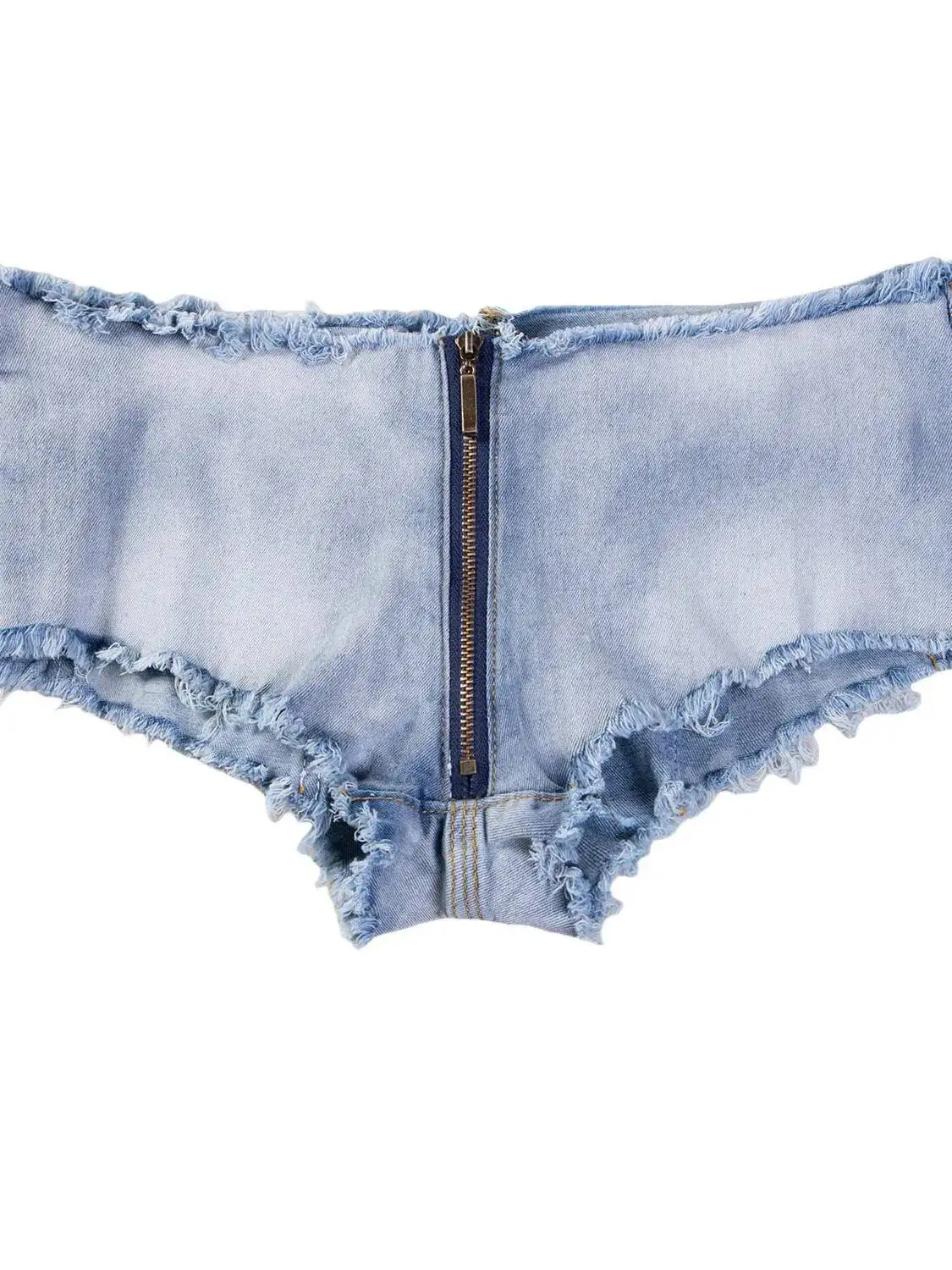 아메리칸 스타일 바 핫 걸 로우 웨이스트 데님 울트라 지퍼 캐주얼 반바지 여성 여름 타이트 바디콘 핫 블루 슬림 얇은 반바지 8RO4