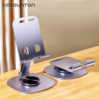 Universal Metal 360 Degree Rotating Mobile Phone Tablet Stand Lazy Portable Foldable Stand For All Mobile Phone Stand Expansion