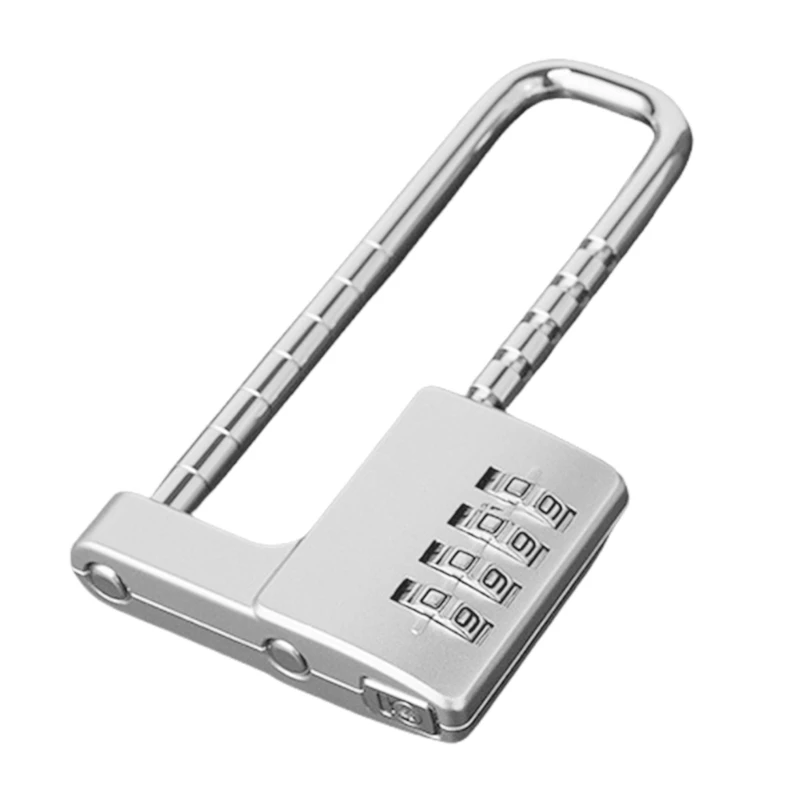 Adjustable Combination Lock Long Shackles Security Padlock Multifunction Combination Lock Upgraded for Gym School & Fence