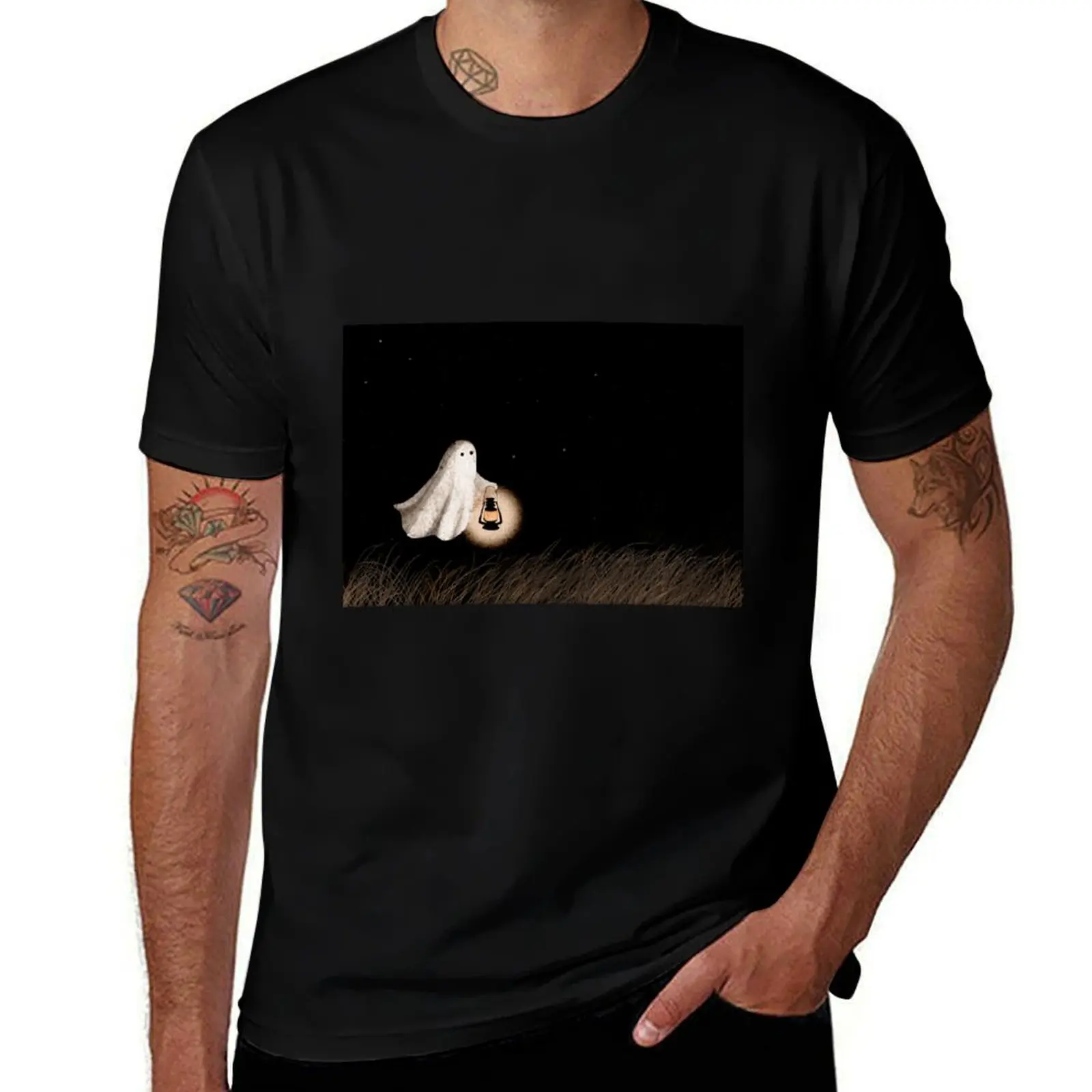 

Twilight Walk T-Shirt T-shirts man summer 2025 mens white t shirts
