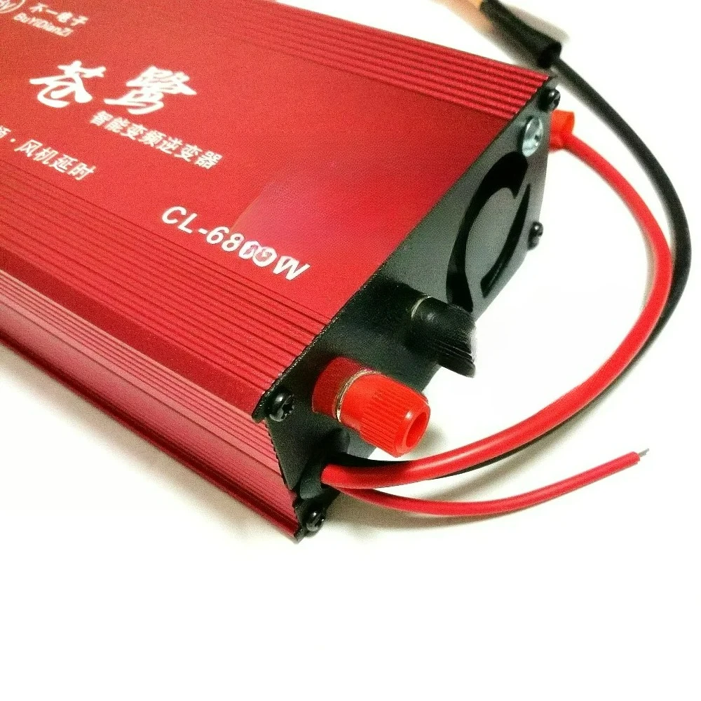 The suite of DIY parts 4 inverter tube single silicon 12V power booster device CL6800W finished machine