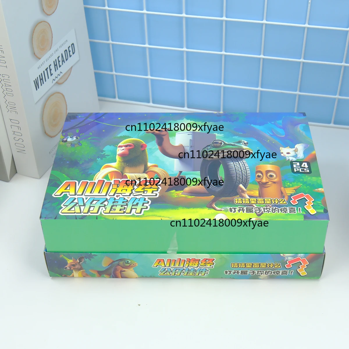 

24 шт. Tungtungtung Sahur слепая коробка игрушка Tralala Shark Bombardinocrocodilo фигурки брелок Sahur экшн-фигурка коллекционные игрушки