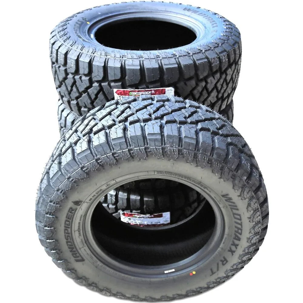 

Set of 4 (FOUR) Wildtraxx R/T All-Terrain Mud Off-Road Light Truck Radial Tires-LT285/55R20 285/55/20 285/55-20 122/119S Load R