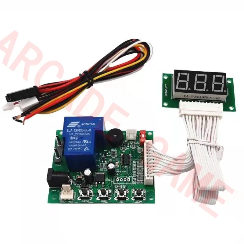 JY-172 3-digits timer board coin operated Timer Control Board power Supply for coin acceptor selector device washing machines