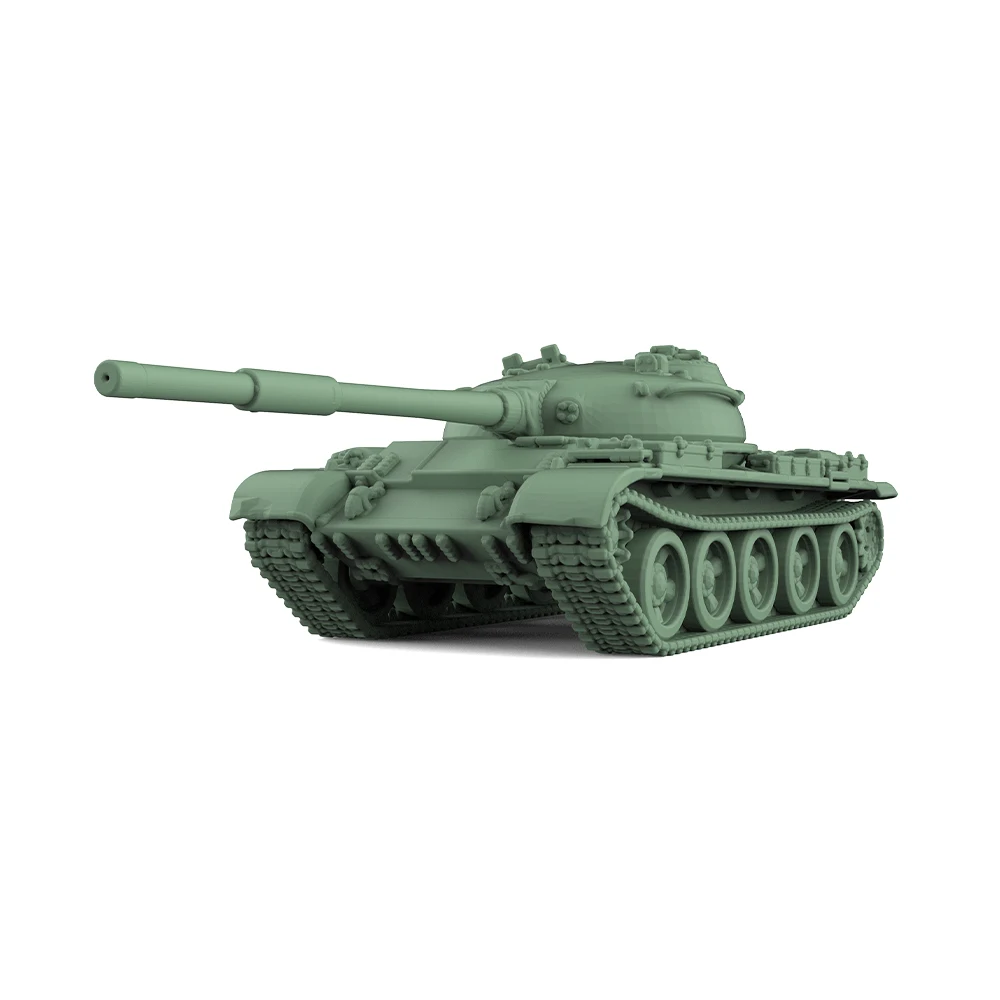 

1/220 1/160 1/87 SSMODEL SS888 Railway Military Model Kit Soviet T-62 Main Battle Tank