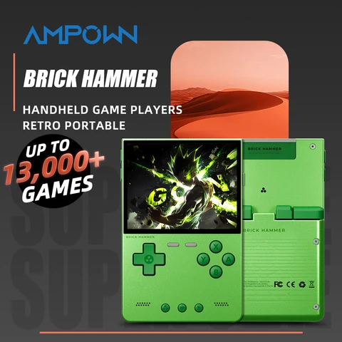 TRIMUI Brick Hammer портативный игровой плеер черный — внешний вид товара