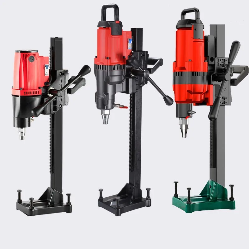 Diamond table drilling water drill rig adjustable angle bracket air conditioner range hood vertical industrial water drill