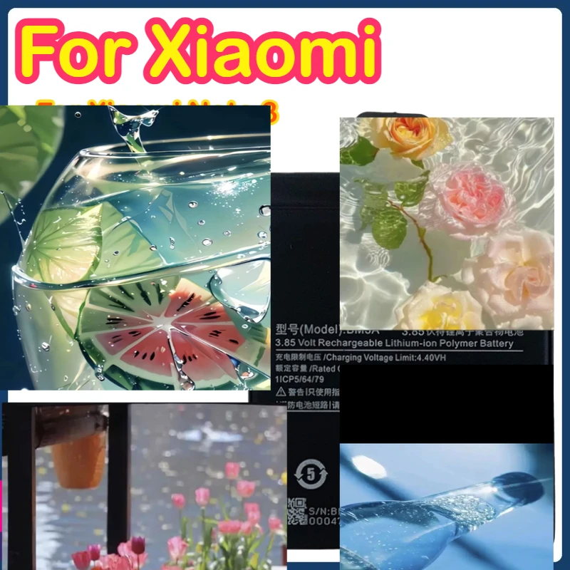 

BM3A 3400mAh 3.85V Suitable for Xiaomi Note 3 3400mAh mobile phone battery BM3A