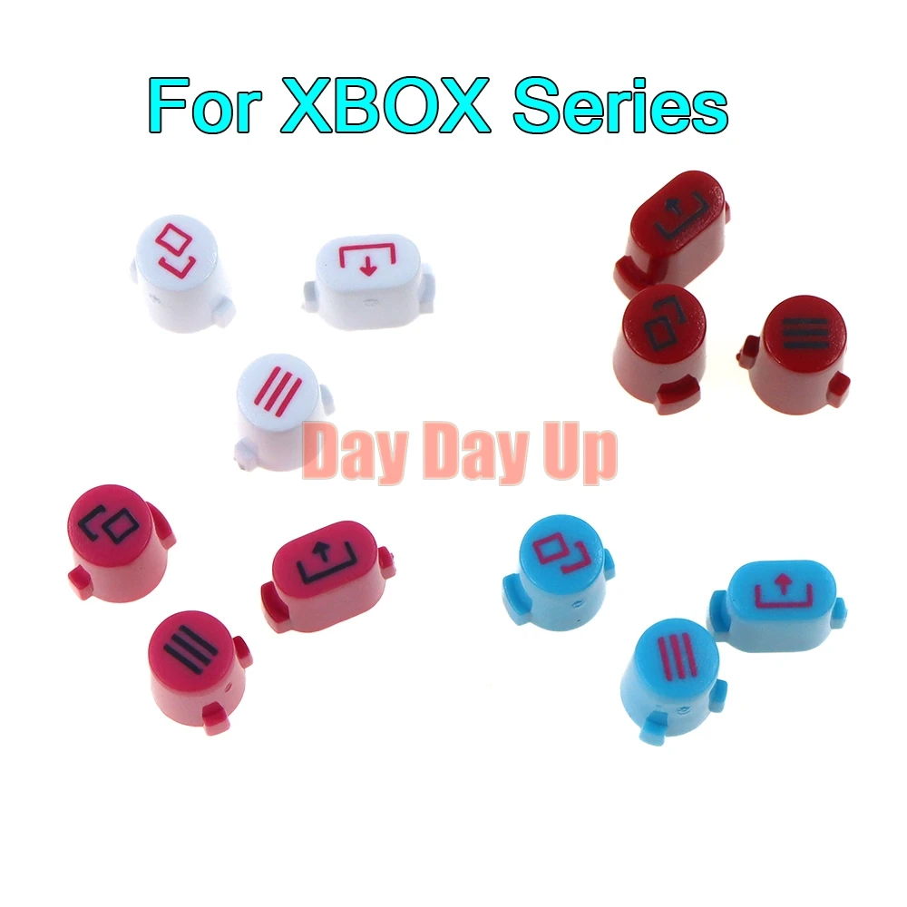 

100sets Replacement Game Handle Controller Sharing Selection Menu Home Start Return Back Logo Key Button For Xbox Series S X