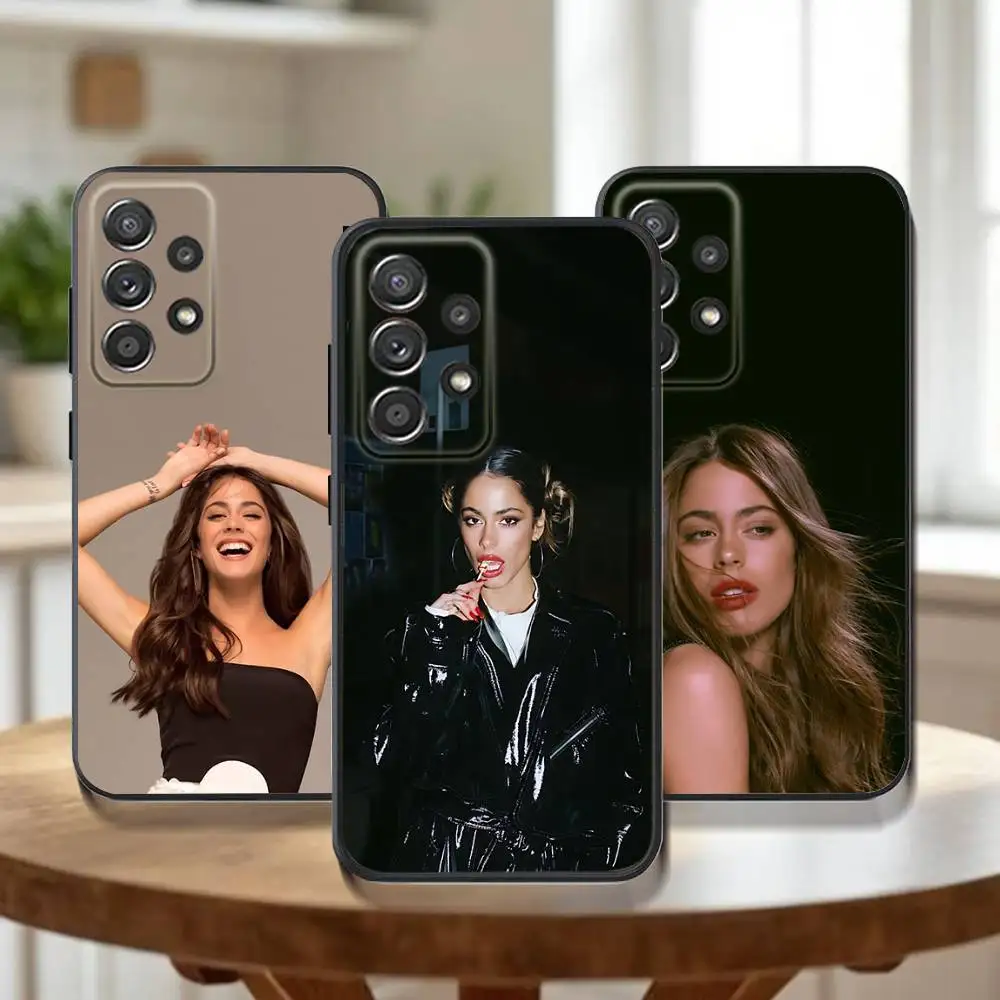 

T-Tini S-Stoessel Phone Case For Samsung Galaxy A73,31,32,72,41,53,52,71,22,5G,Note,J7,8,9 Soft Black Cover