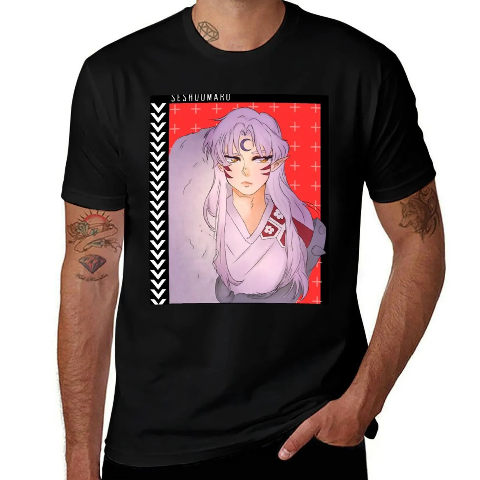 

Sesshoumaru T-Shirt t shirts for man pack cotton men t shirt cotton 100%