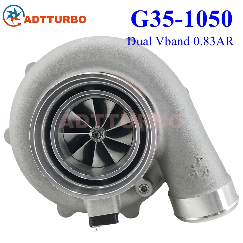 G35 G35-1050 Turbo Ball Bearing G-series Dual V-Band 0.83A/R Turbocharger Supercharger 880707-5006S 880695- 700-1050HP Turbine