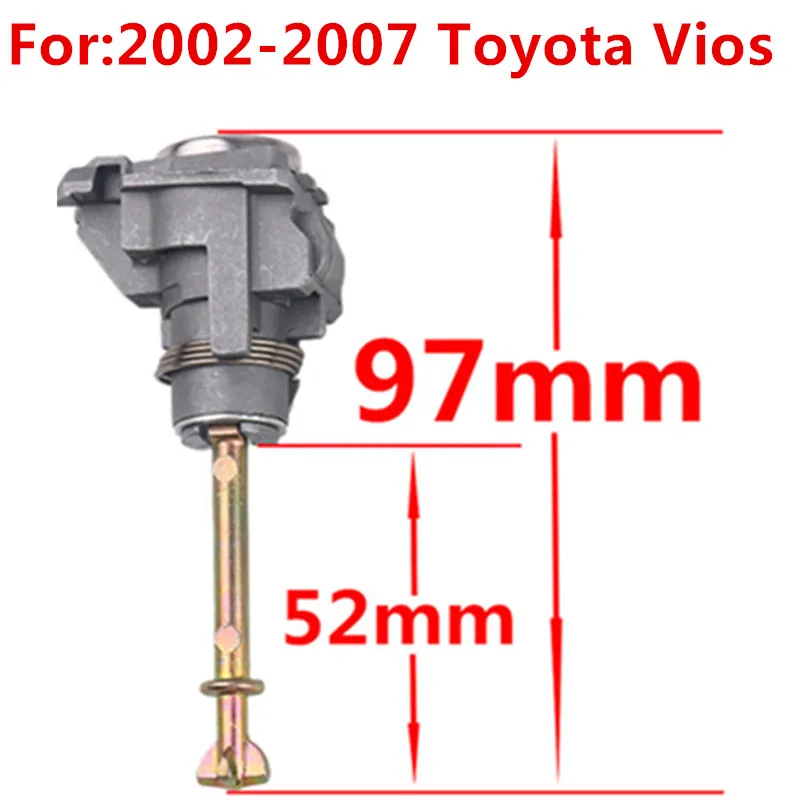 

Replacement Auto Left Lock Cylinder Fit For 2002-2007 Toyota Vios With 1Pcs Key