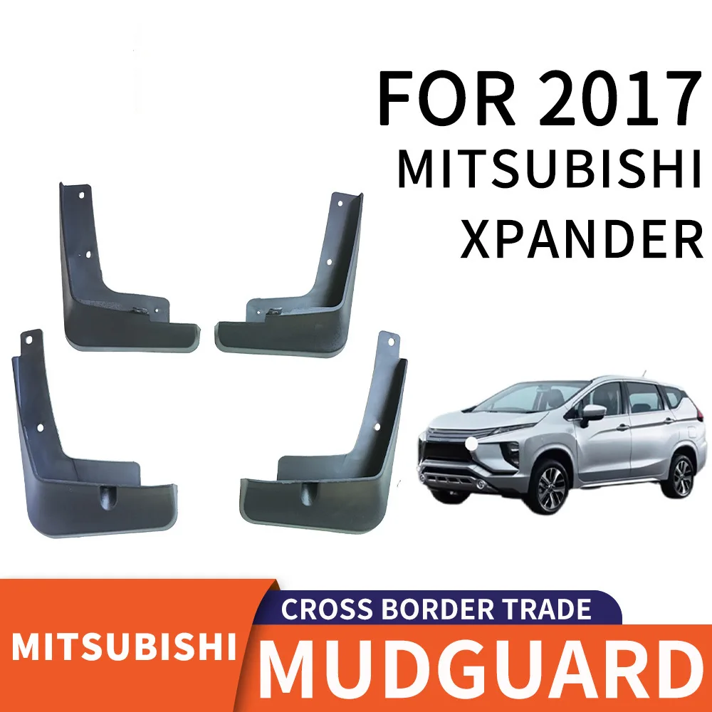 

For 2017 MITSUBISHI XPANDER mudguard Mudflaps Front Rear Flares Splash Guards Cover Car Accessoie