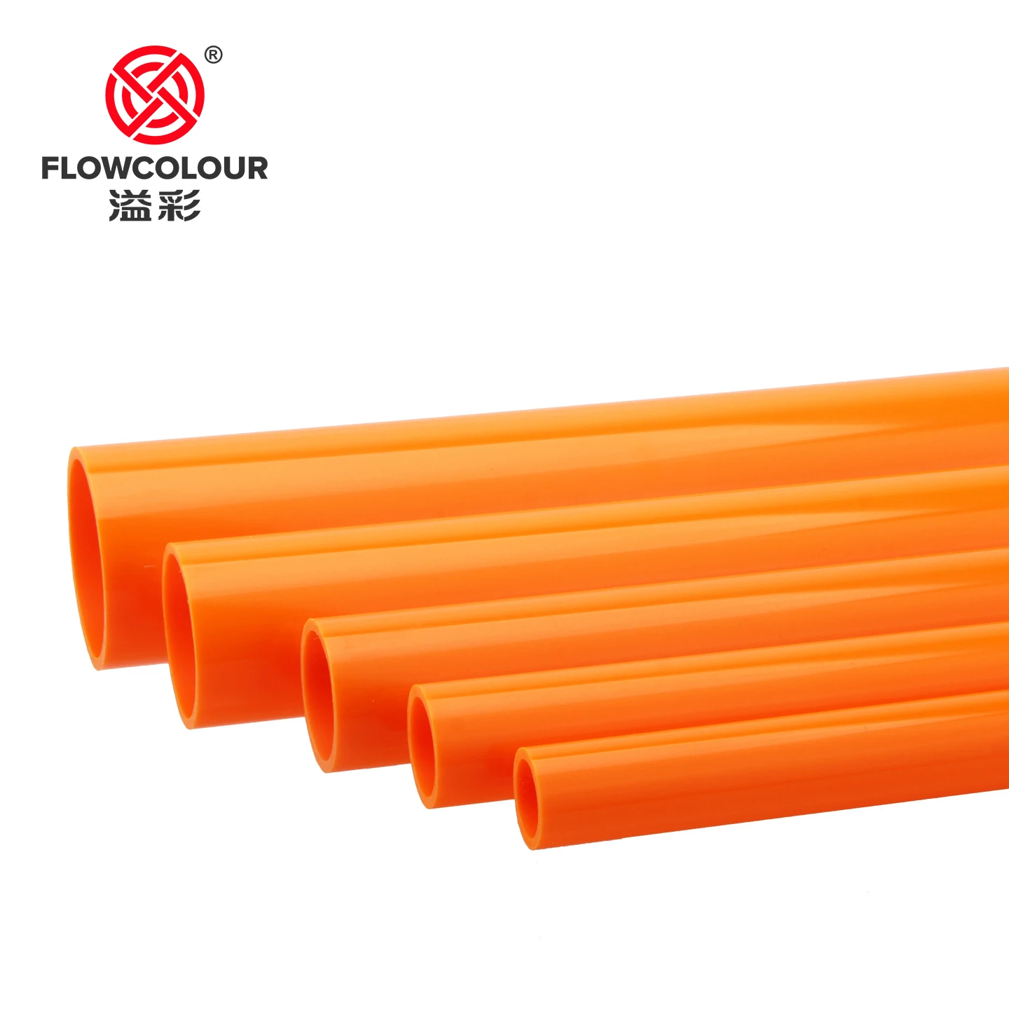 

Flowcolor Труба из ПВХ Оранжевая труба 20-50 мм 2 шт. для аквариума и аквариума