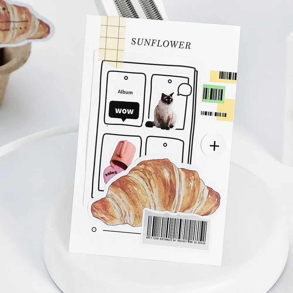 Message Paper Bread Toast Coffee Shape Sticky Notes Markers Flags Post Memos Memo Note Paper Self Sticky Adhesive Sticky Notepad