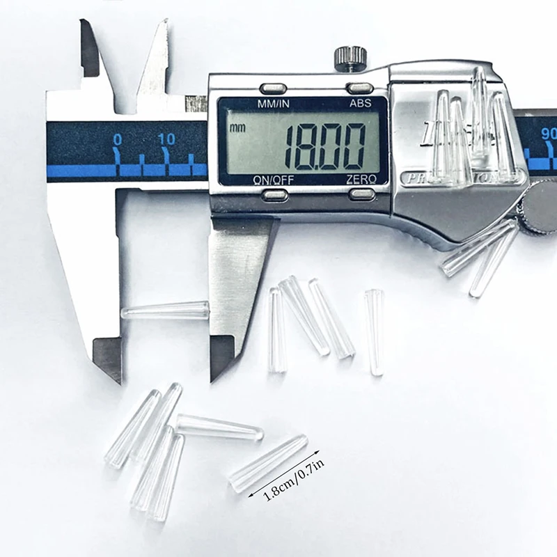 20 piezas Protector de aguja para acné, cubierta protectora para cortaúñas, tijeras para cutículas de uñas, herramienta de manicura y pedicura, tapa para piel muerta