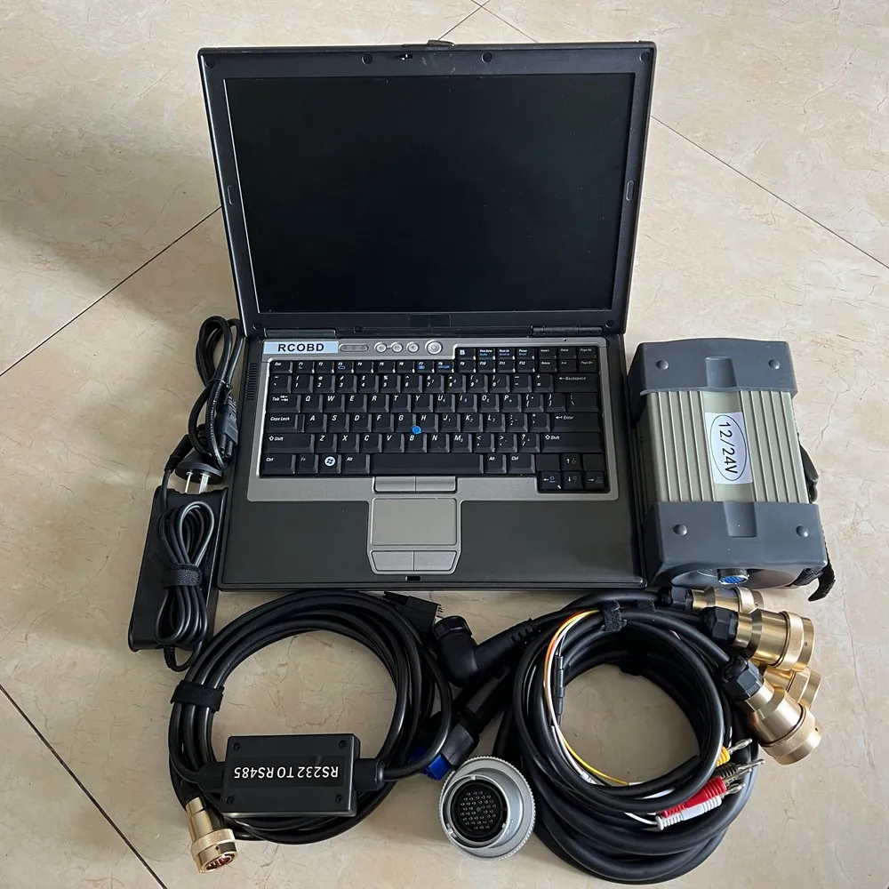 

MB Star C3 Full Set Auto Diagnostic tool for Mercds Engine Tester D630 90%New Laptop can Pick Software Installed SSD or Full Set