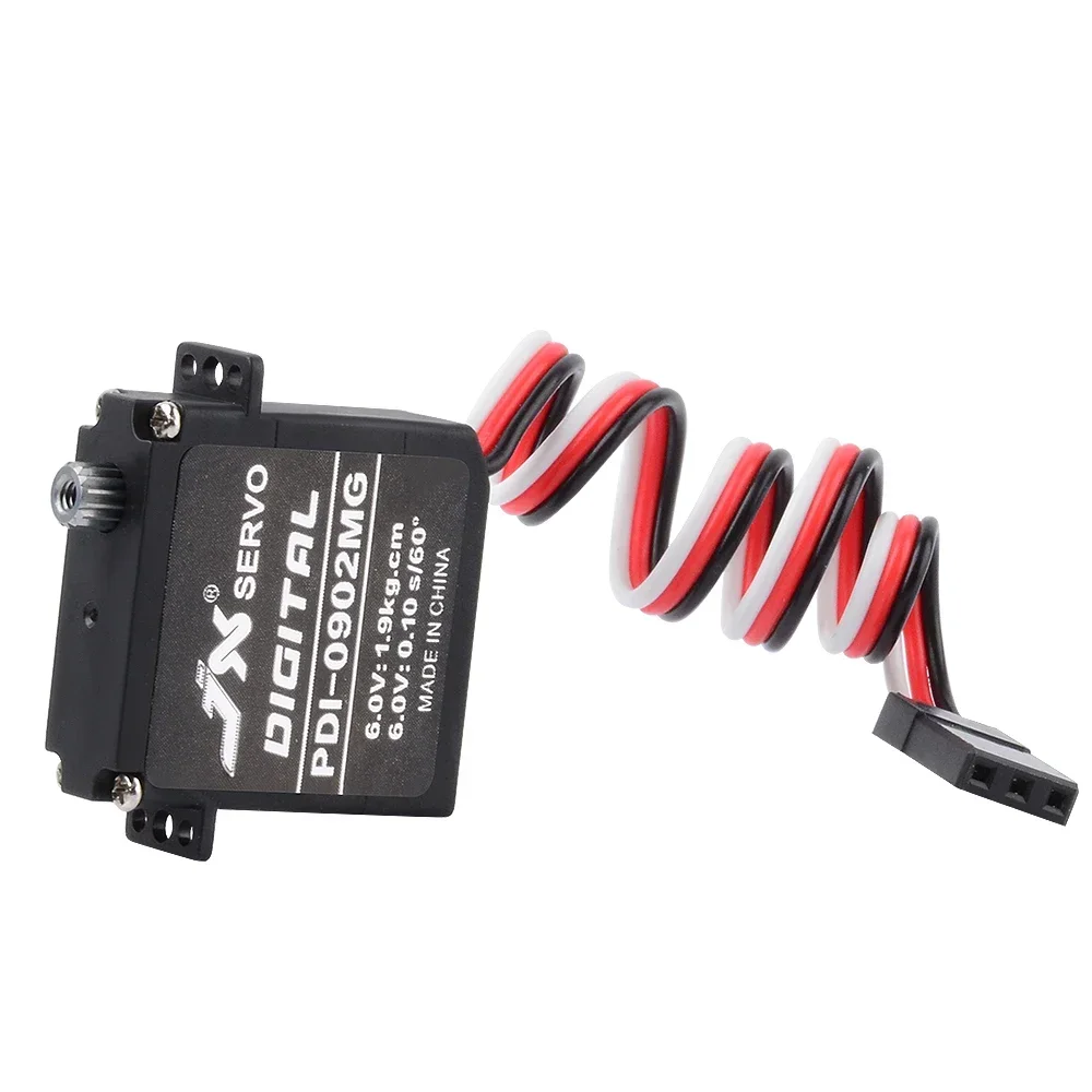 JX PDI-0902MG-Servo estándar Digital de alto Torque, 9,4g, 2,6 kg, para avión teledirigido, Robot y helicóptero