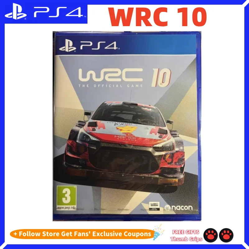sony-playstation4-ps4-nouveau-cd-de-jeu-wrc10-carte-de-jeu-wrc-10-playstation-4-ps4