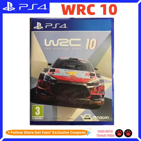 Sony Playstation4 PS4 NEW Game CD WRC10 Game Card WRC 10 Playstation 4 PS4