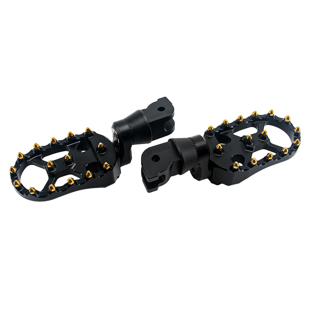 ل Ducati تشويش إذاعي 400 800 كامل خنق أيقونة الظلام 1100 سبورت برو دراجة نارية المضادة للانزلاق أوتاد القدم قابل للتعديل Footpegs مساند القدم #4