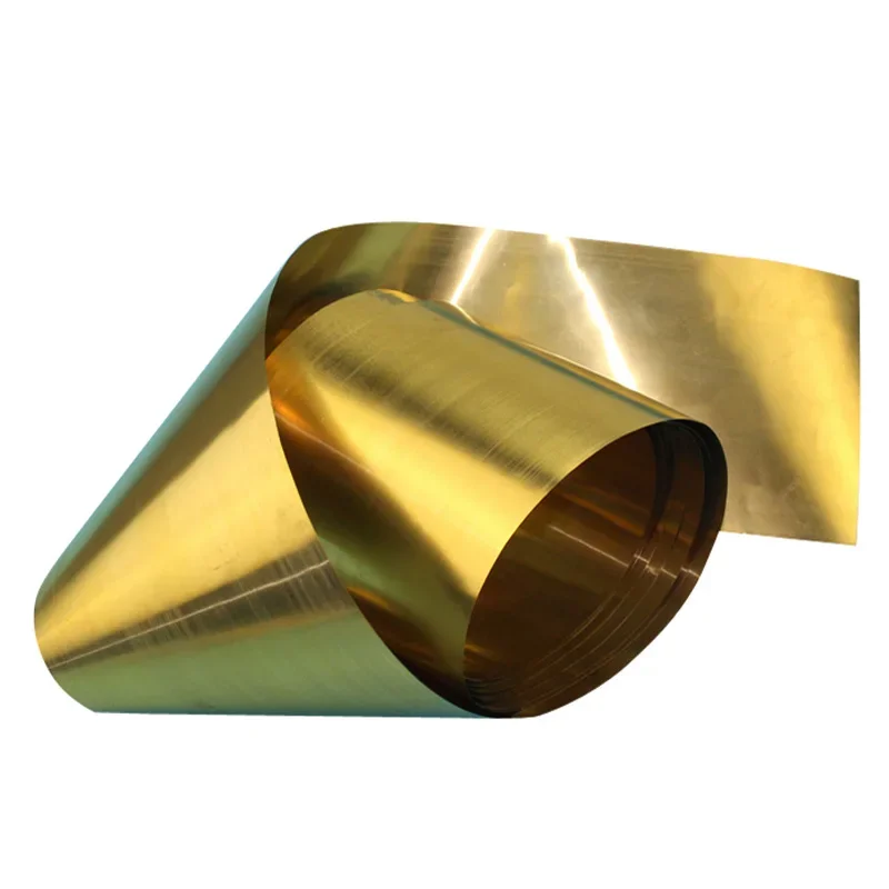 H62 Brass Strip Foil Shim Sheet Thin Gasket Plate thickness 0.01/0.02/0.03/0.04/0.05/0.08/0.1/0.2/0.3/0.4/0.5/0.6/0.7/0.8/1mm