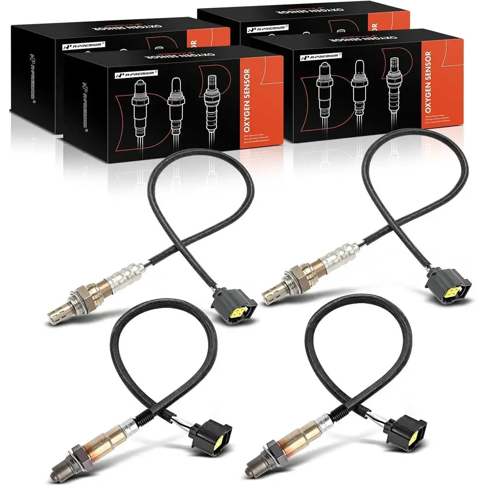 

Oxygen Sensor Compatible with Jeep JK Series Wrangler 2007 2008 2009 2010, V6 3.8L, Upstream and Downstream, 4-PC Set, Replace#
