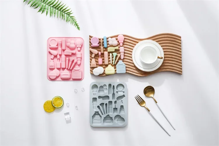 17 Holes Different Beauty Tools Modeling Silicone Mold Fondant Cake Chocolate Mold Ice Cube Cake Mould Baking Accessories 6