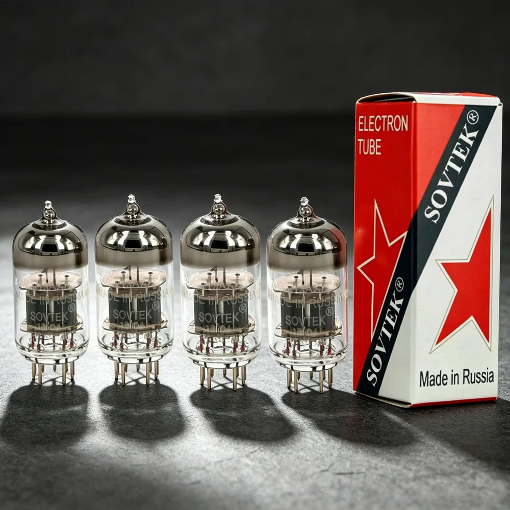 SOVTEK 12AX7WA 12AX7 Vacuum Tube Replace 6N6 7025 6N4 ECC83 12AX7 Tube Amplifier Kit DIY Audio Factory Test and Match Genuine