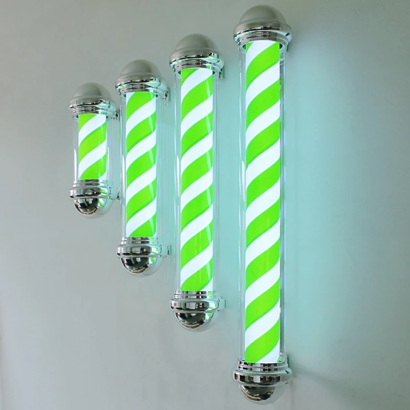 

Cylinder wall-mounted Internet celebrity green beauty hair salon turn light led hair salon barber shop waterproof sun protection
