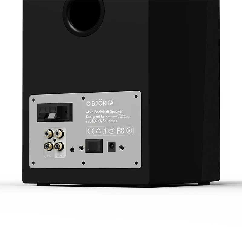 OEM/ODM المهنية 2.0 قناة رف الكتب مكبرات الصوت الصوت الطبيعة الخشب مرحبا نهاية معدات الصوت BT مضخم صوت المنزل المتكلم