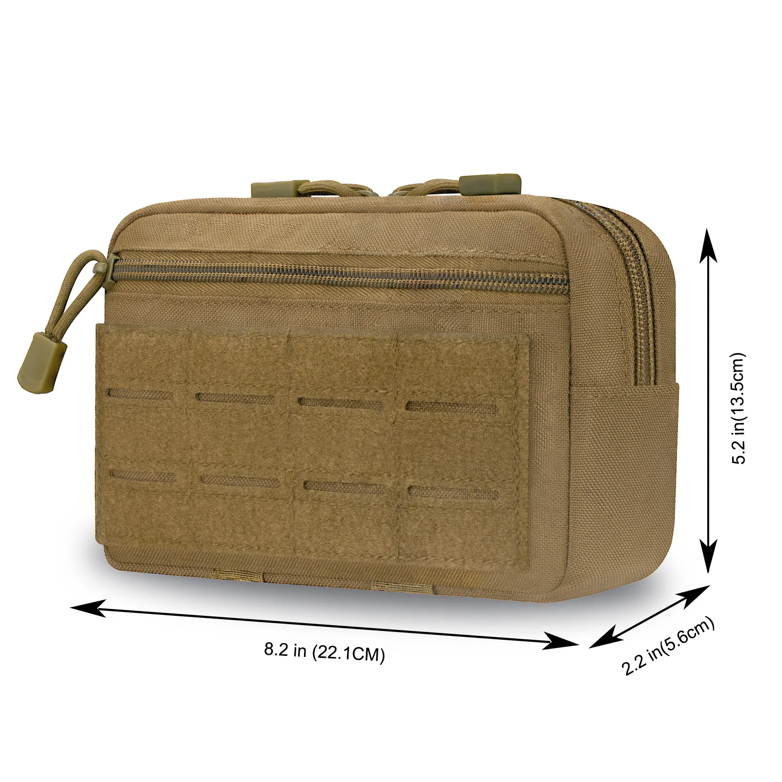 حزمة الخصر التكتيكية EDC - حقيبة أدوات الإسعافات الأولية MOLLE للهاتف الخلوي مع سلاسل المفاتيح