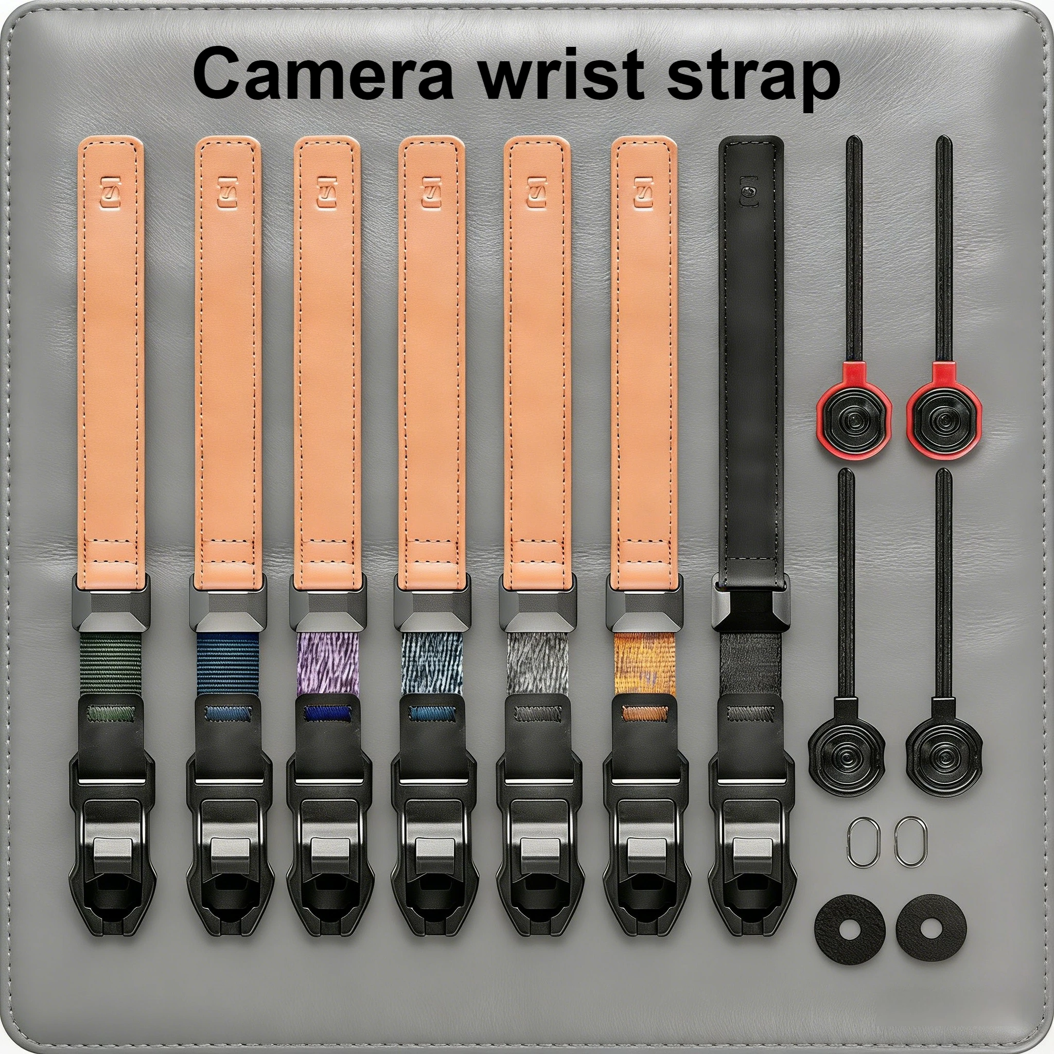 Adjustable Quick Release Camera Wristband Suitable for Fuji XT5 XT20 100Vi 100V XT30 XT50 Canon Gopro Compatible PD