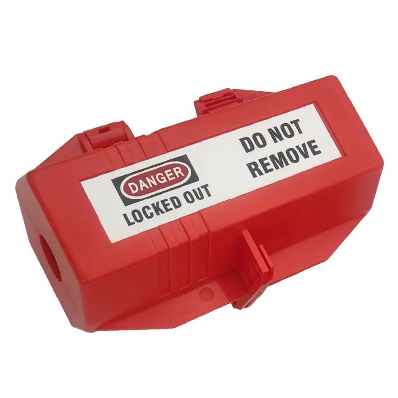 Plug Lock For Lockout Tagout, Large Electrical Plug Lock, Industrial Grade Electrical Plug Lockout Device-[Kiri-XK]