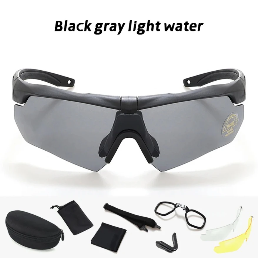 

Fashion Polarized SunglassesTactical crossbow goggles for military enthusiasts Safety goggles Tactical glasses Running glasses