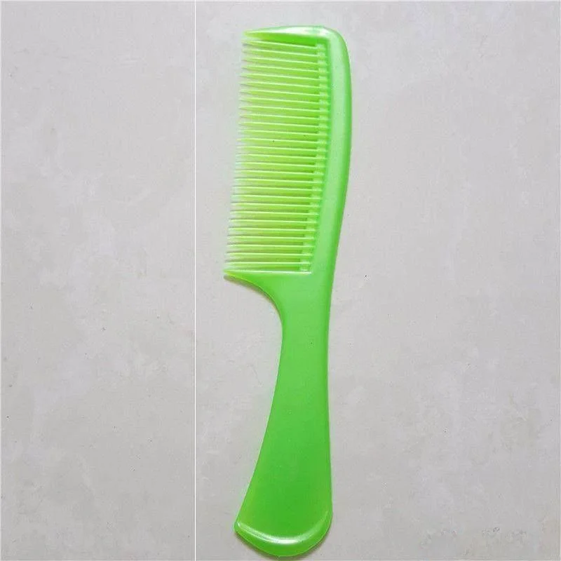 

Vintage Thickened Plastic Comb Anti-Static Natural Hair Care for Ladies Home Use Oxford Long Hair Massage Comb Family Essentials