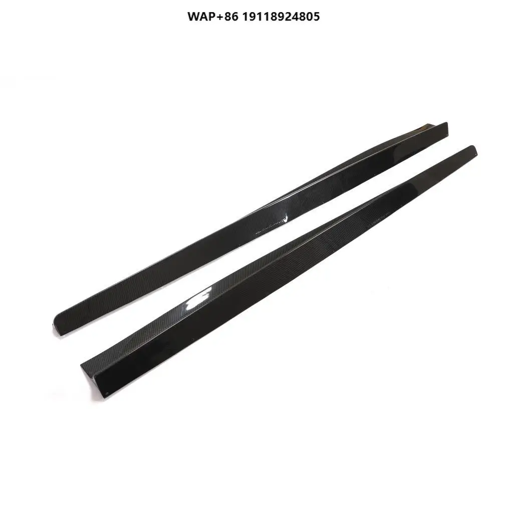 تمديد التنانير الجانبية G14 G15 من ألياف الكربون لـ B-MW 8 Series 840i M850i M-Sport 2-Door 2019-2021 #2